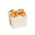 Premium gift wrap with gold ribbon